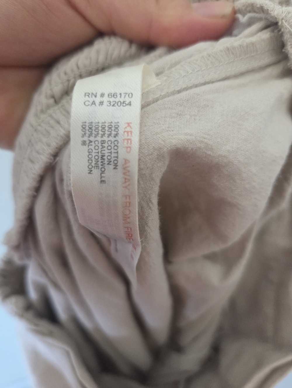 Free People High-Waist Wide Leg Pants - Cream - Picture 5 of 8